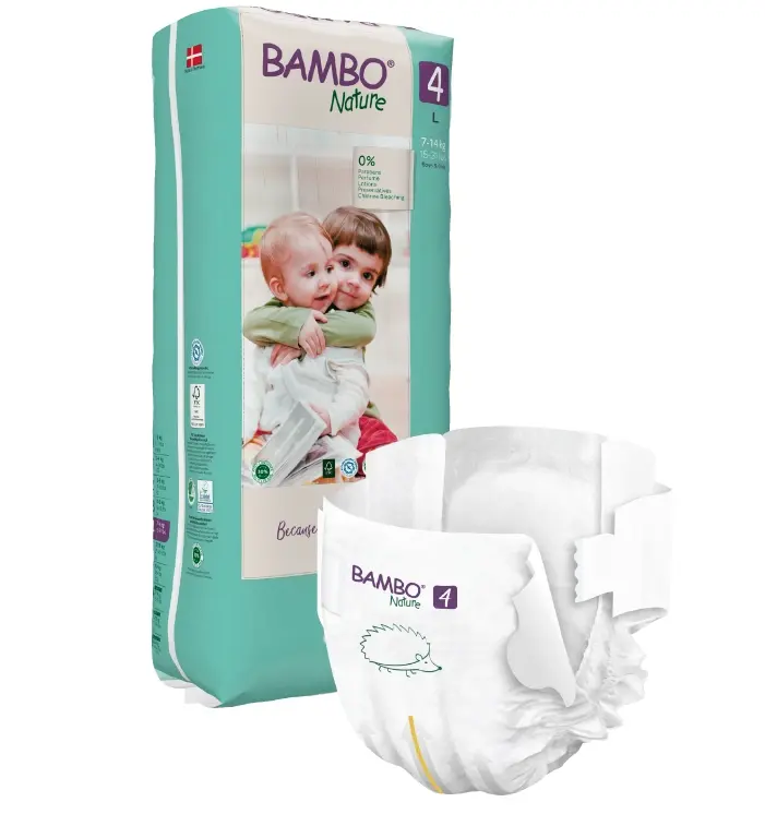 5556_BAMBO NATURE 4 DETSKE PLENKOVE KALHOTKY 7 - 14 KG 48 KS